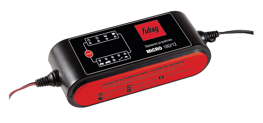 Fubag Зарядное устройство MICRO 160/12 (68826) Пуско-зарядные, зарядные устройства фото, изображение