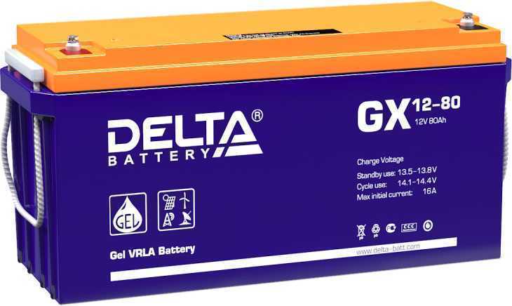 Delta GX 12-80 Xpert Аккумуляторы фото, изображение