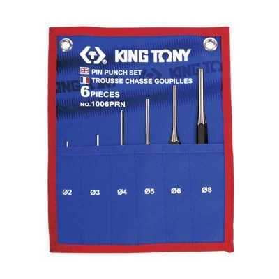 Набор выколоток, чехол из теторона, 6 предметов KING TONY 1006PRN Наборы инструмента фото, изображение